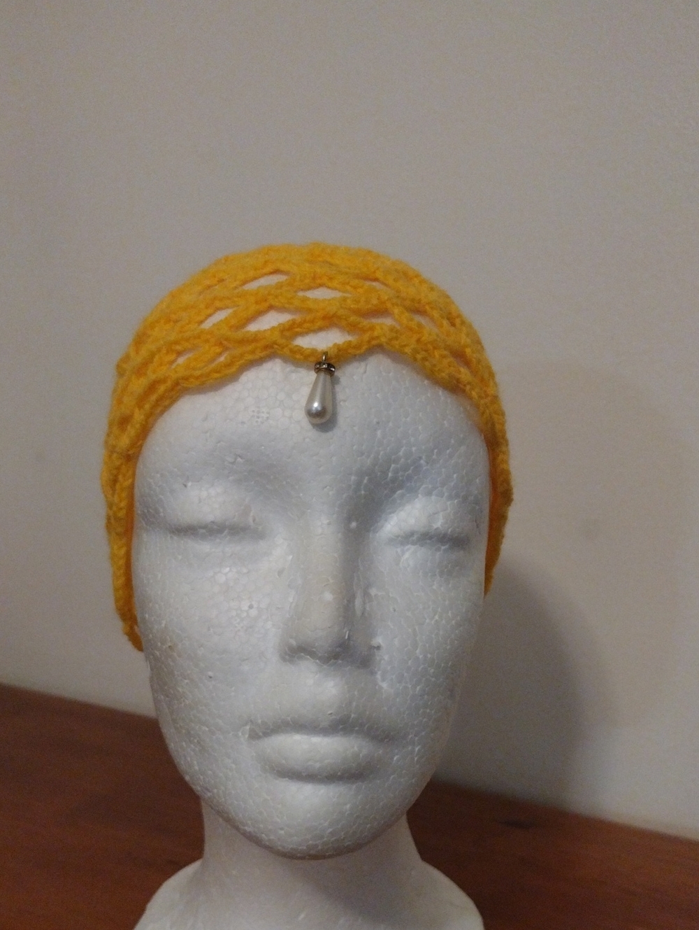 Handmade Crocheted Mesh Hat